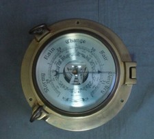 Schiffsuhr barometer messing gebraucht kaufen  Westoverledingen