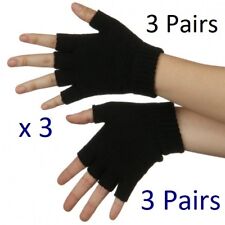 Unisex fingerless black for sale  BIRMINGHAM