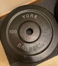 York barbell 100lb for sale  South Bound Brook