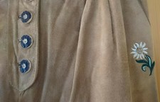 Trachten leder hose gebraucht kaufen  Zella-Mehlis