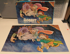 Rompecabezas de bajo Rankin The Hobbit 1977 200 piezas APC LOTR - RARO - COMPLETO segunda mano  Embacar hacia Mexico