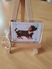 Dachshund keyring hand for sale  WELLINGBOROUGH