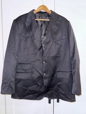 Jaqueta masculina Tom Ford preta - 100% lã tamanho 56 - 46” Reino Unido, usado comprar usado  Enviando para Brazil