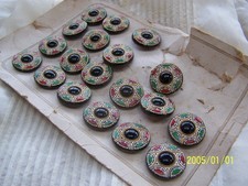 Lot boutons verre d'occasion  Varennes-Vauzelles