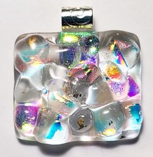 Handcrafted fused dichroic for sale  Marysville