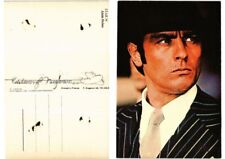 Cpa alain delon usato  Spedire a Italy