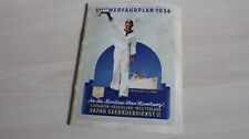 Sommerfahrplan nordsee hamburg gebraucht kaufen  Berlin