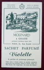Carte parfumée molinard d'occasion  Dammarie
