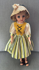 Brincos vintage Eegee Debutant Doll 18" olhos de dormir vestidos dirndl e chapéu LEIA comprar usado  Enviando para Brazil