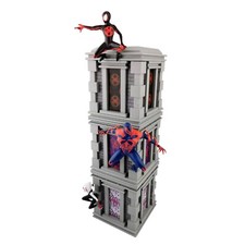 Balde de pipoca Marvel Spider-Man Across The Spider Verse Tower 70 oz. Novo em folha comprar usado  Enviando para Brazil