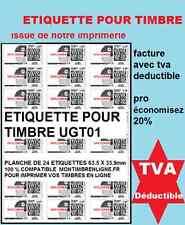 étiquette vignette affranchis d'occasion  Montataire