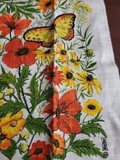 Toalha de chá de linho KayDee capa de mesa floral brilhante 16 x 26,5" pôster de tecido parede comprar usado  Enviando para Brazil