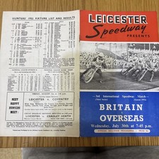 Leicester speedway internation for sale  HESSLE