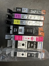NOVO PACOTE COM 5 CARTUCHOS DE TINTA GENUÍNOS CANON PGI-250XL & CLI-251XL BK C M Y PGBK FABRICANTE DE EQUIPAMENTO ORIGINAL comprar usado  Enviando para Brazil