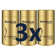 3 x KERA-LUX 28g Streuhaar - Haarverdichter Schütthaare Haarfasern Hair Fibers, usado comprar usado  Enviando para Brazil