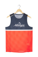 Używany, Maloja CAPRILEM. Trail Running Tank Męski zbiornik funkcyjny rozm. S Niebieski NOWY na sprzedaż  Wysyłka do Poland