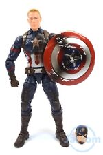 Marvel Legends 6" polegadas Walmart pacote com 3 Guerra Civil Capitão América solto completo comprar usado  Enviando para Brazil