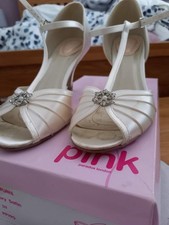 Ivory wedding shoes for sale  MANSFIELD
