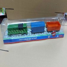 Caixa Trackmaster Thomas Friends brinquedo motorizado trem verde salgado casaco de tinta comprar usado  Enviando para Brazil