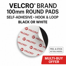 Velcro 100mm round for sale  BROMLEY