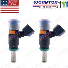 2pcs fuel injectors d'occasion  Expédié en Belgium