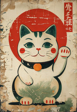 Chinese lucky cat for sale  DUNSTABLE