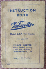 Vintage velocette gtp for sale  BURNHAM-ON-CROUCH