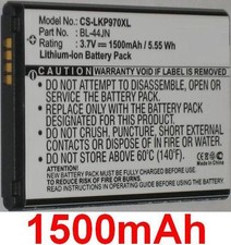 Batterie 1500mAh type 1ICP5/44/65 BL-44JN Pour LG Hub comprar usado  Enviando para Brazil