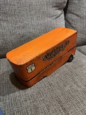 Vintage Tonka Aço Prensado Aliado Brinquedo Móvel Caminhão Van Trailer comprar usado  Enviando para Brazil