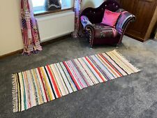 Large striped rug for sale  UK
