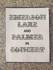 Usado, Programa EMERSON LAKE AND PALMER IN CONCERT 1970 comprar usado  Enviando para Brazil