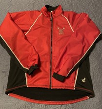 Jaqueta de remo vintage Stanford Cardinal vermelha Polartec forrada de lã com zíper feita nos EUA, usado comprar usado  Enviando para Brazil