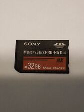 Genuíno Sony 32GB 32G Memory Stick MS Pro HG Duo HX HD Vídeo PSP Varejo 50MB/s comprar usado  Enviando para Brazil