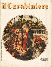 Rivista carabiniere dicembre usato  Lucera