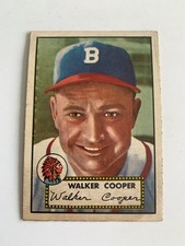 1952 topps walker for sale  USA