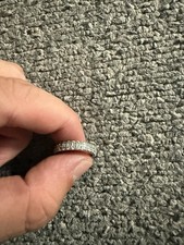 Verlobungsring stahl ring gebraucht kaufen  Schrozberg