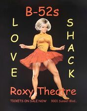 Pôster de concerto B-52's Love Shack reimpressão 13" x 19" comprar usado  Enviando para Brazil