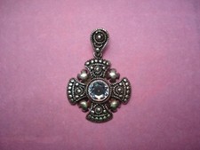 Jerusalem cross silver d'occasion  Expédié en Belgium