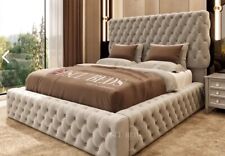 Beds velvet upholstered for sale  WATFORD