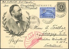 Zeppelinpost 1931 polarfahrt gebraucht kaufen  Gettorf