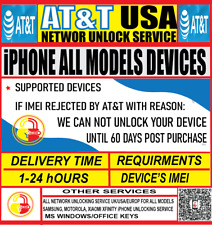 SAMSUNG TODOS OS MODELOS | DISPOSITIVO VENDIDO DATA 60 DIAS ERRO | AT&T SERVIÇO DE DESBLOQUEIO EUA comprar usado  Enviando para Brazil