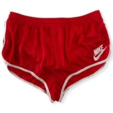 Nike Vintage Shorts Gr. L Nylon 80s 80er Rot Weiß Oldschool Sprinter UD40 comprar usado  Enviando para Brazil