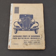 Fiat catalogo ricambi usato  Forli