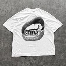 Camiseta gráfica Big Lip Y2K Grillz boca retrô hip hop P-5XL, usado comprar usado  Enviando para Brazil