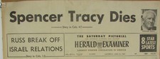 Spencer tracy dies for sale  Boerne