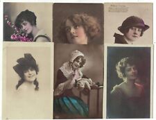 Vintage postcards portraits for sale  DISS