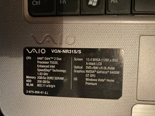 Sony vaio vgn usato  Rufina