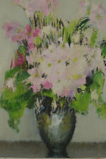 Bella Quadro Antico Natura Morta Mazzolino Fiore Louise Segala French Still Life comprar usado  Enviando para Brazil