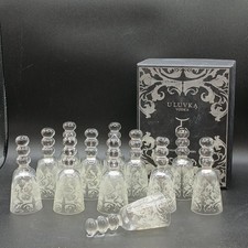 Luvka vodka glasses for sale  WARRINGTON