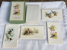 De colección 20 Tarjetas Notas de Pájaro Cuatro Temporadas con Sobres y Caja Papelería segunda mano  Embacar hacia Mexico